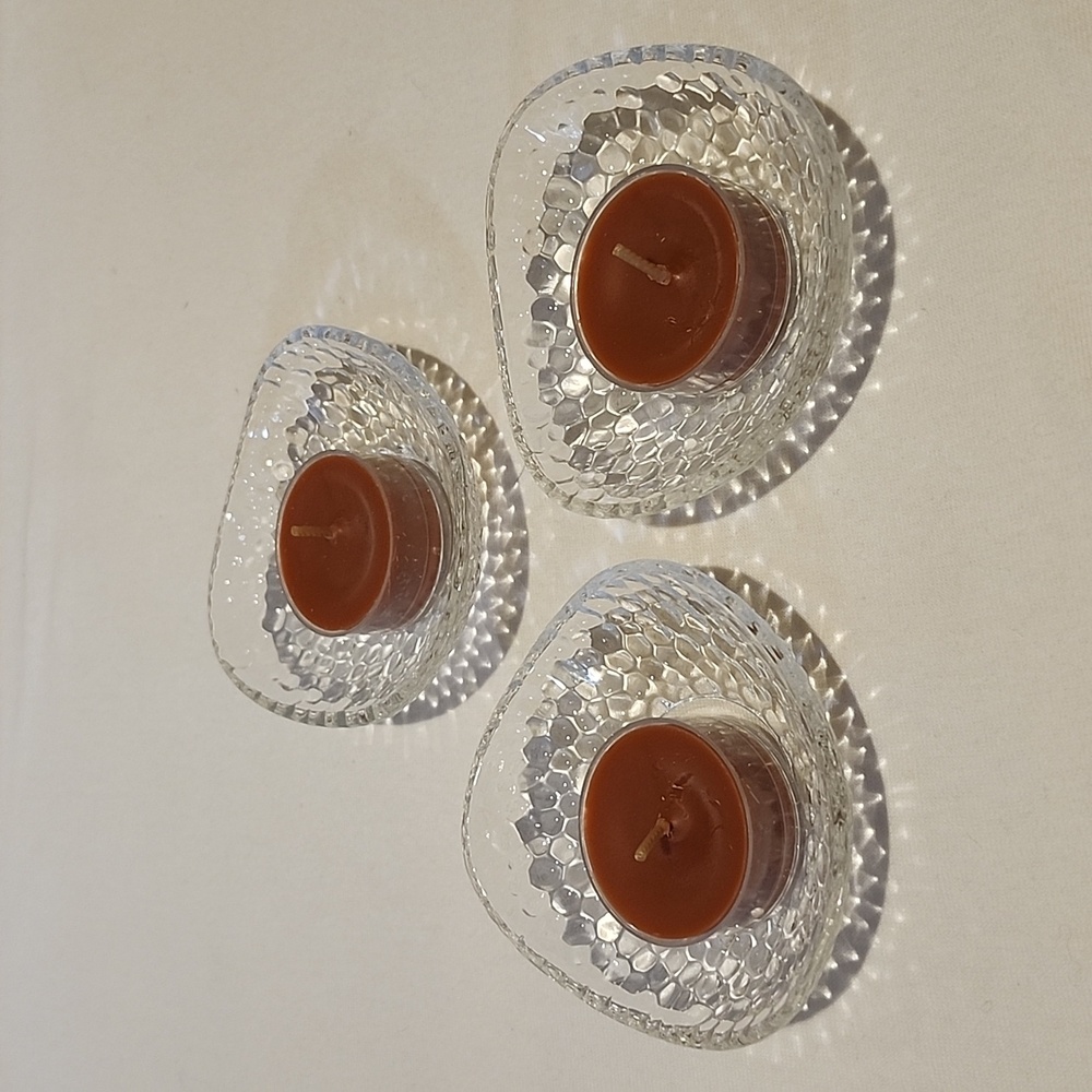 Clarity Tealight/Mini Ball Trio